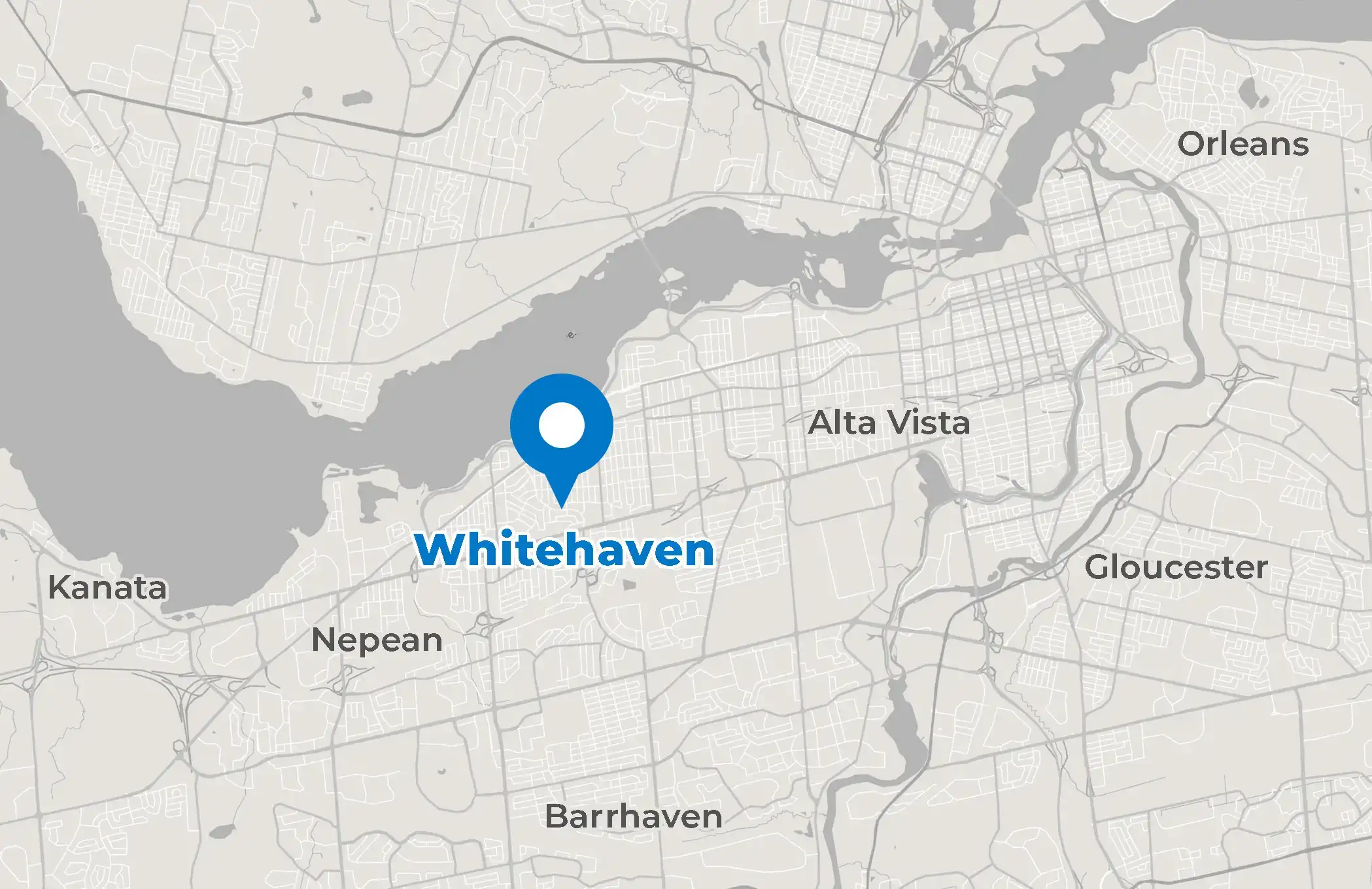 Whitehaven service area map